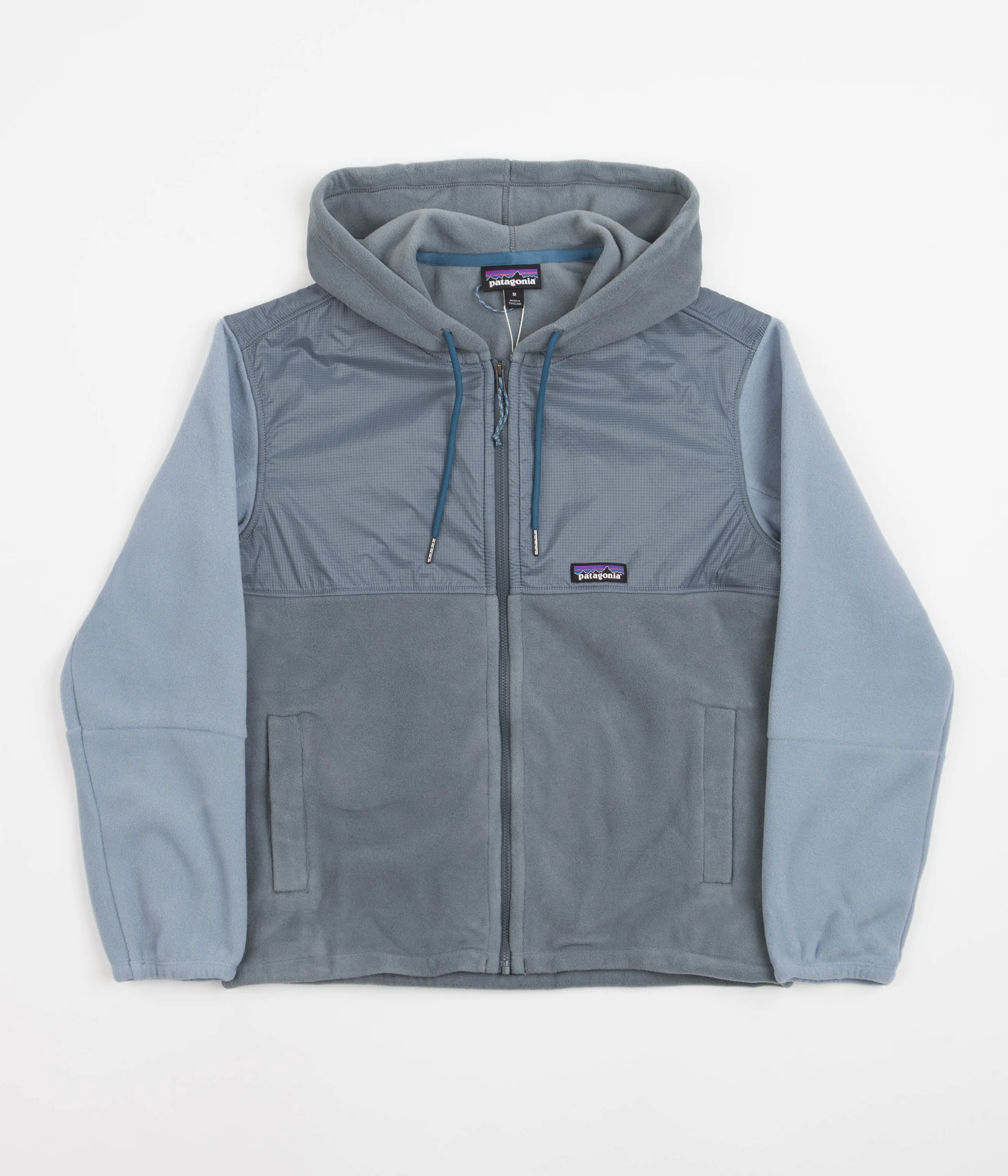 Patagonia Womens Microdini Hoodie - Plume Grey