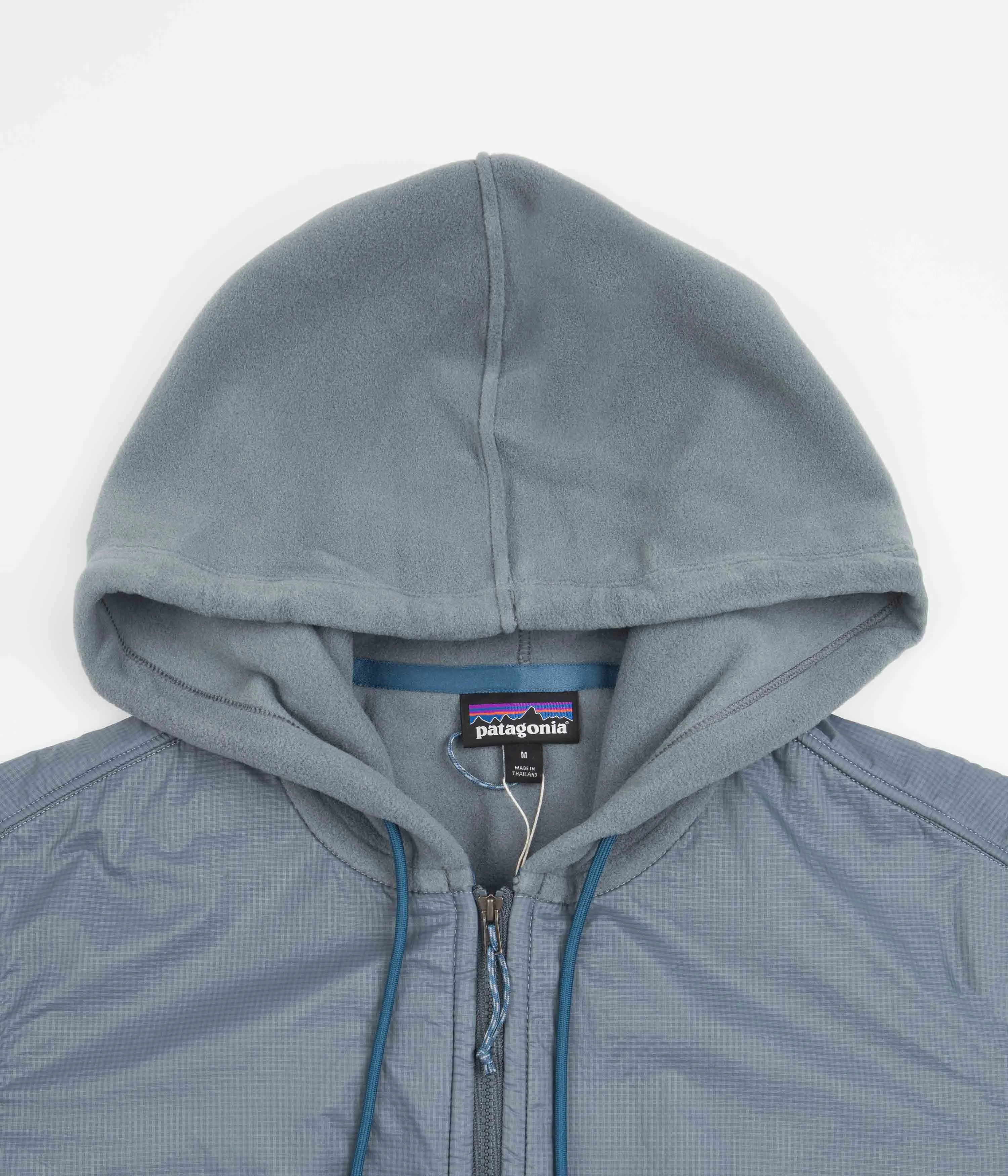 Patagonia Womens Microdini Hoodie - Plume Grey