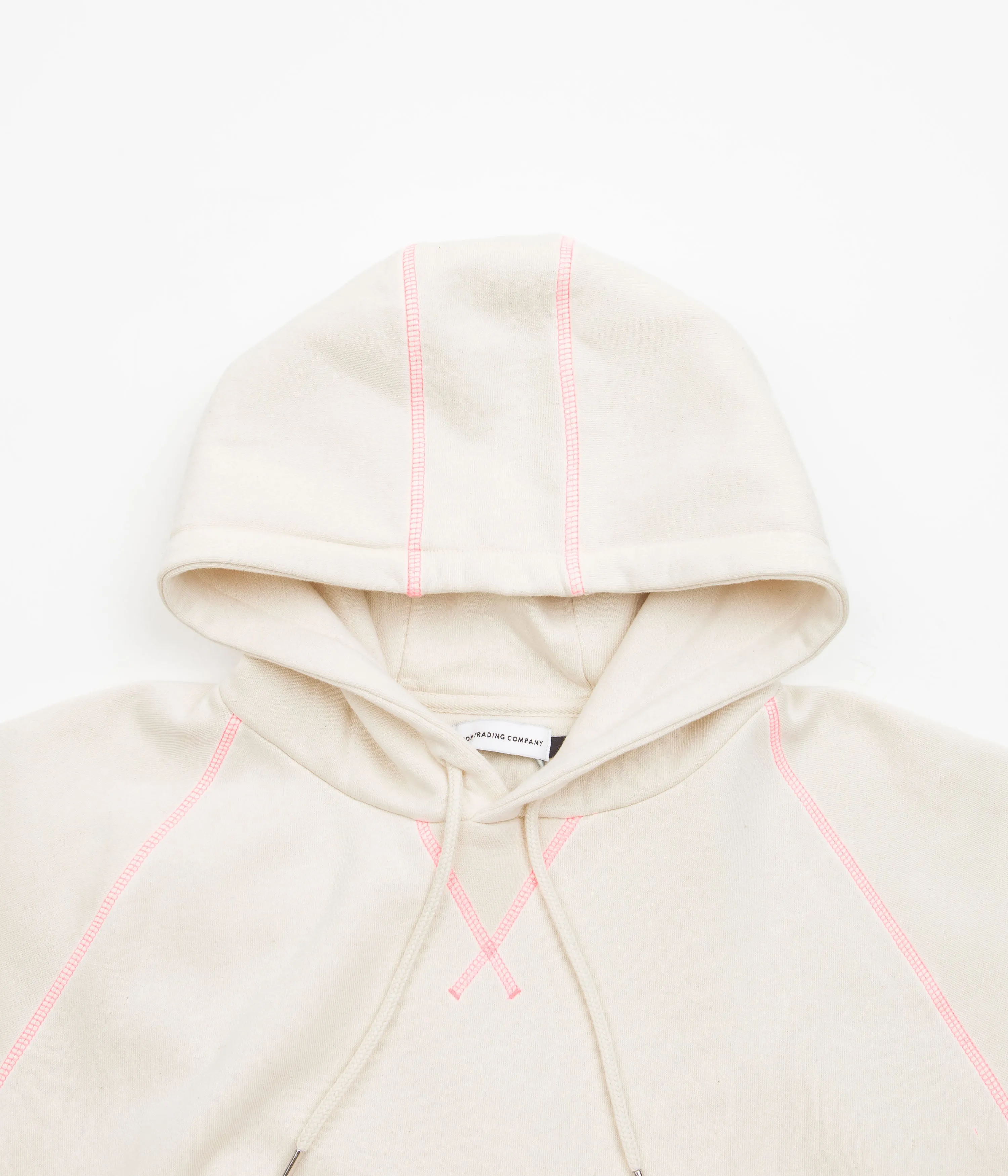 Pop Trading Company x Lex Pott Hoodie - Natural White