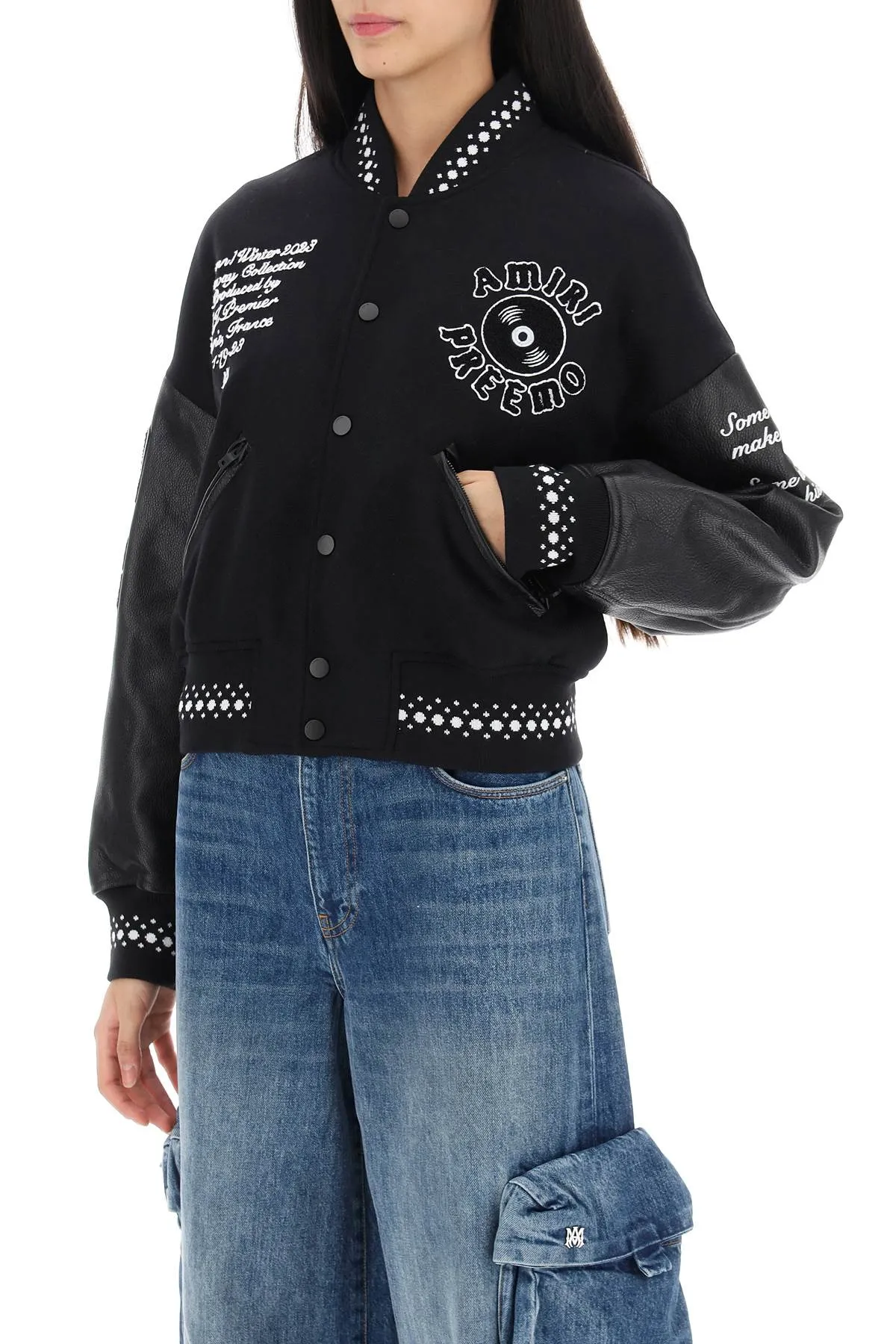 Premier Record Varsity Bomber Jacket