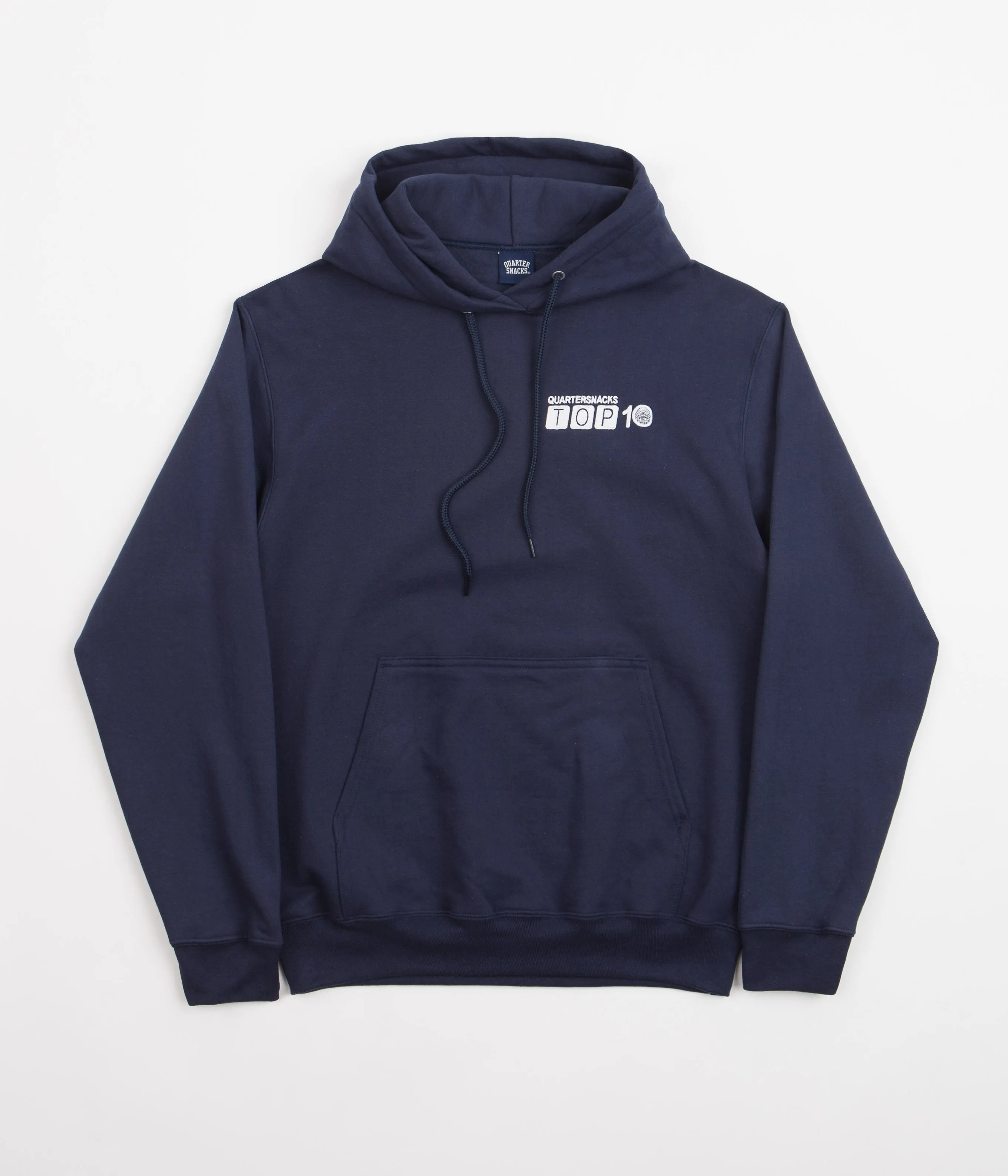 Quartersnacks Top 10 Hoodie - Navy