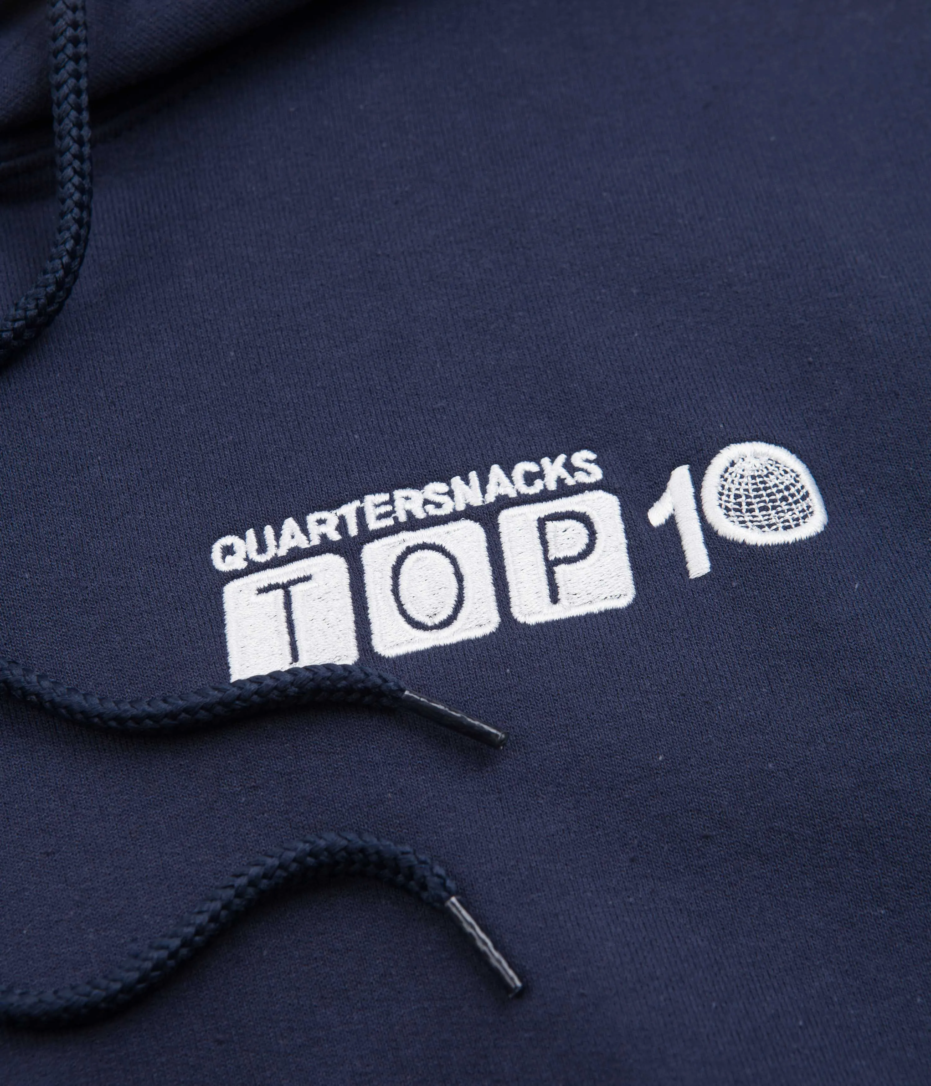 Quartersnacks Top 10 Hoodie - Navy