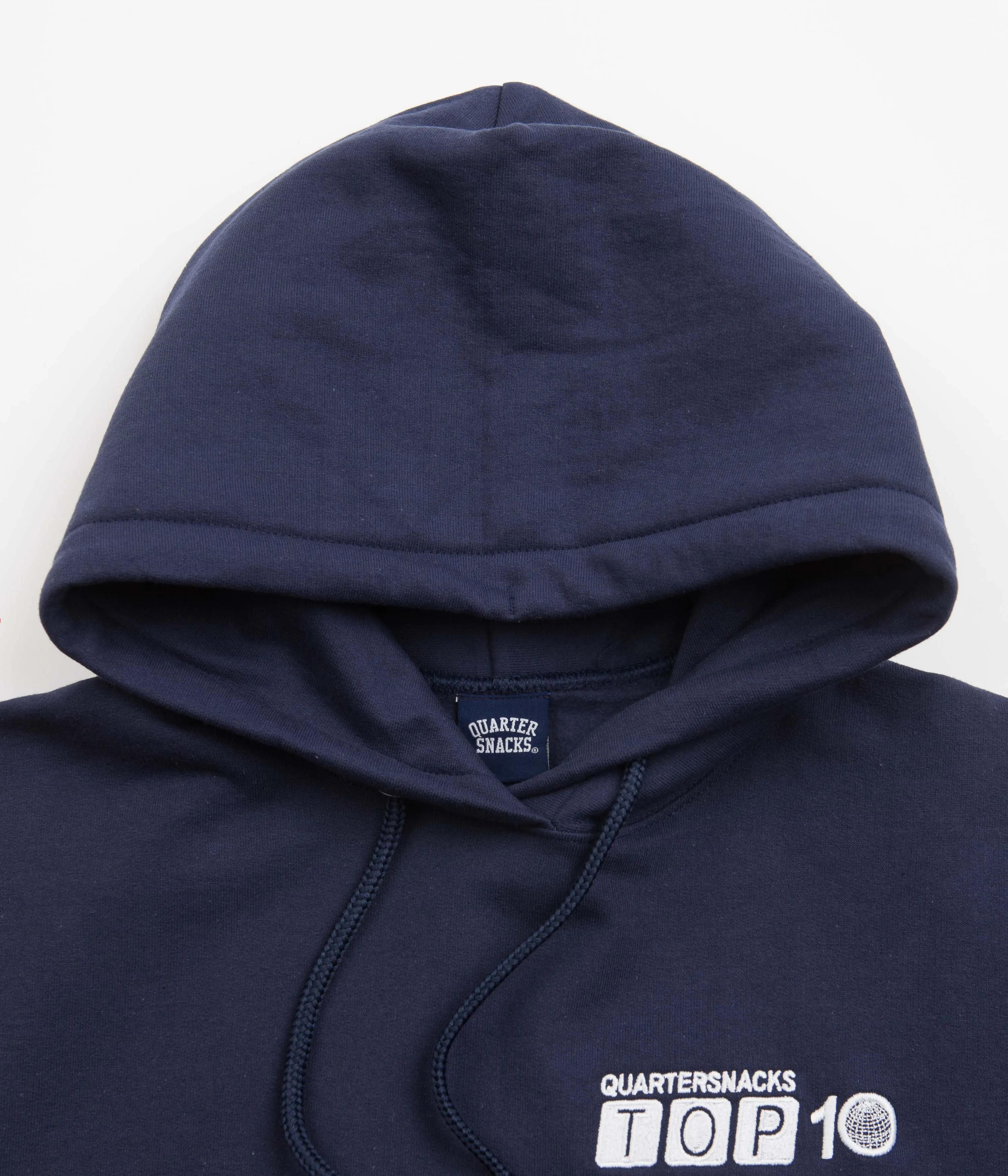 Quartersnacks Top 10 Hoodie - Navy