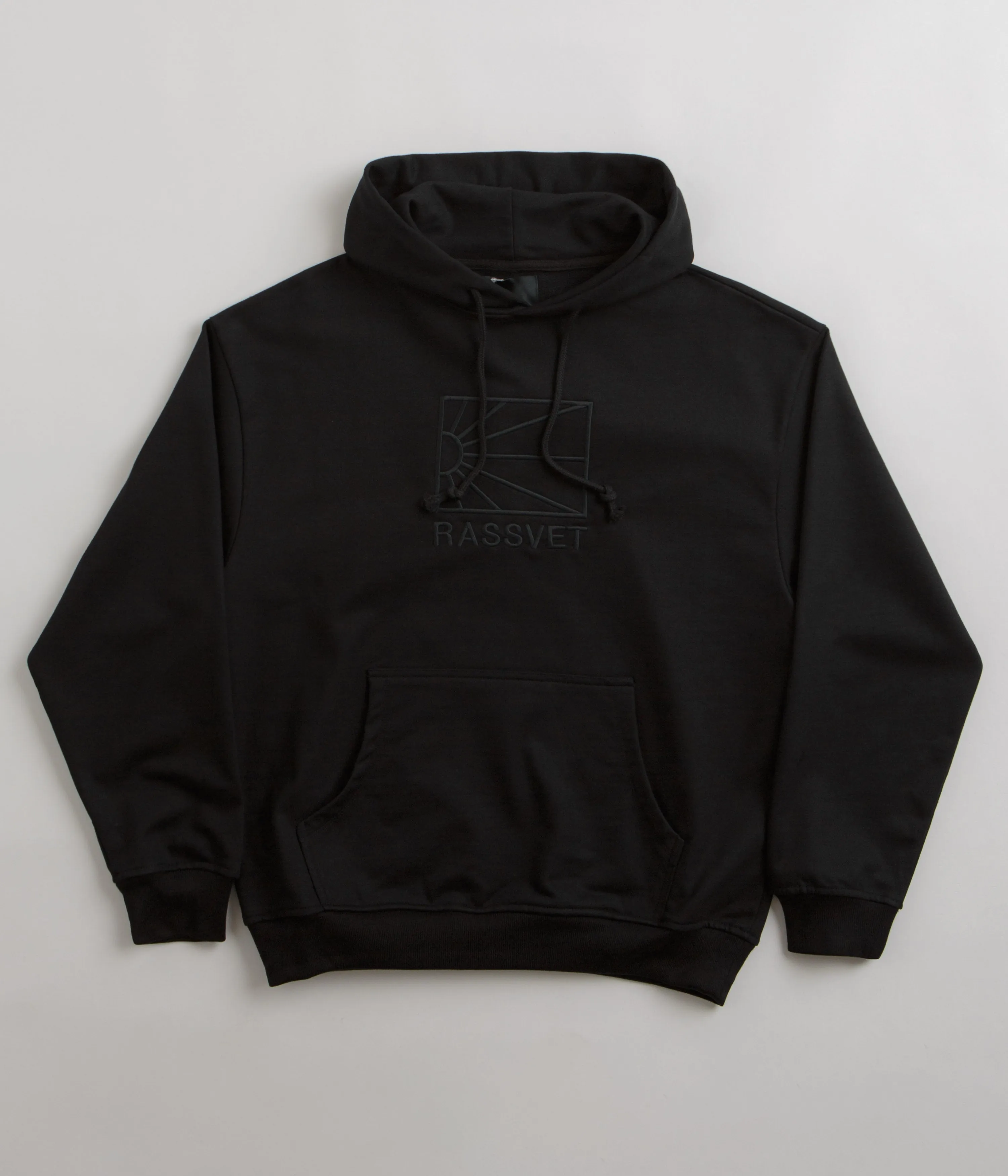 Rassvet Logo Hoodie - Black