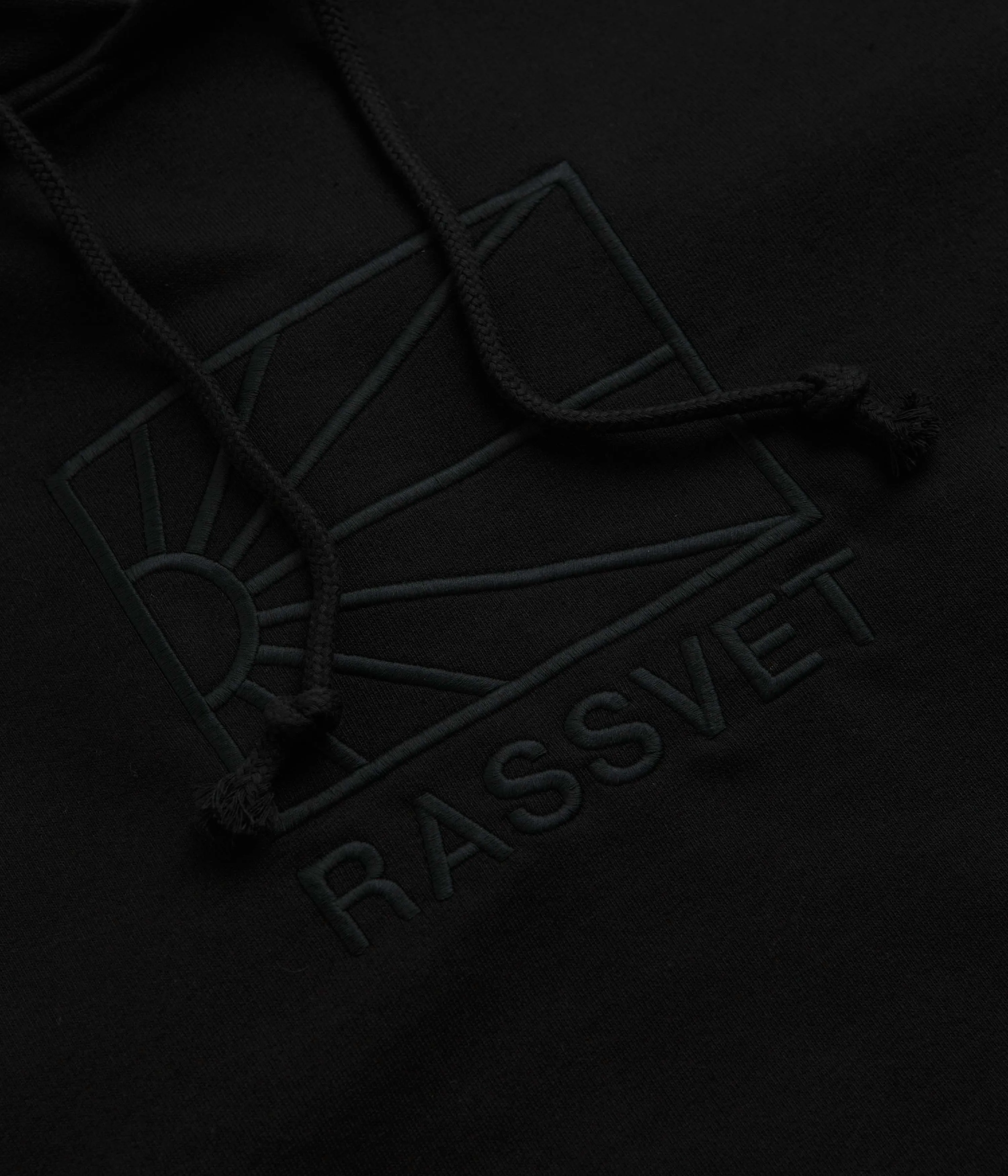 Rassvet Logo Hoodie - Black