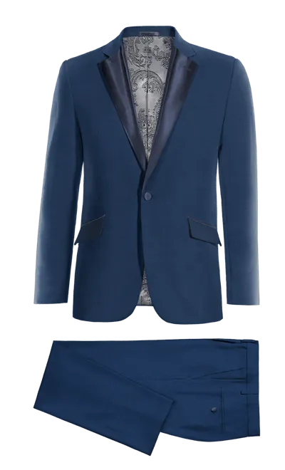 Royal blue limited edition Tuxedo with