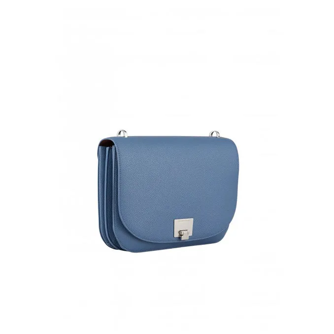 SHOULDER BAG WITH FLAP Woman Denim Dattero