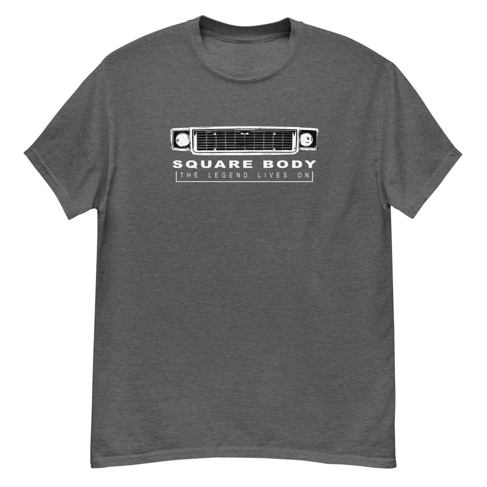 Square Body 73-75 Grille T-Shirt - The Legend Lives On