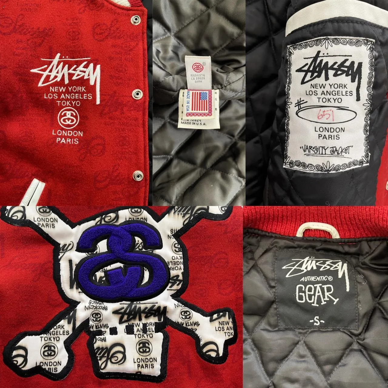 Stussy Anniversary XXV Varsity Jacket