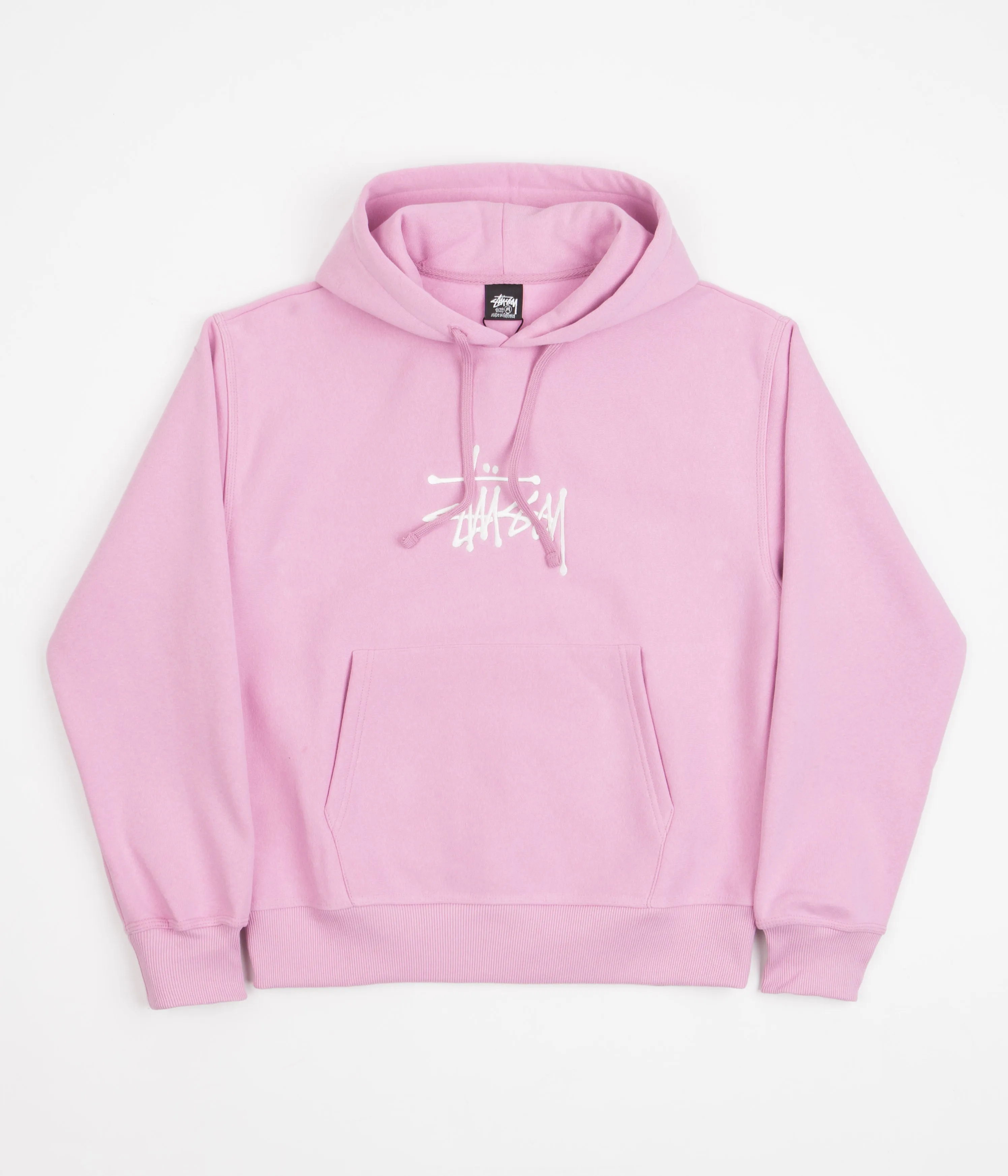 Stussy Basic Applique Hoodie - Pink