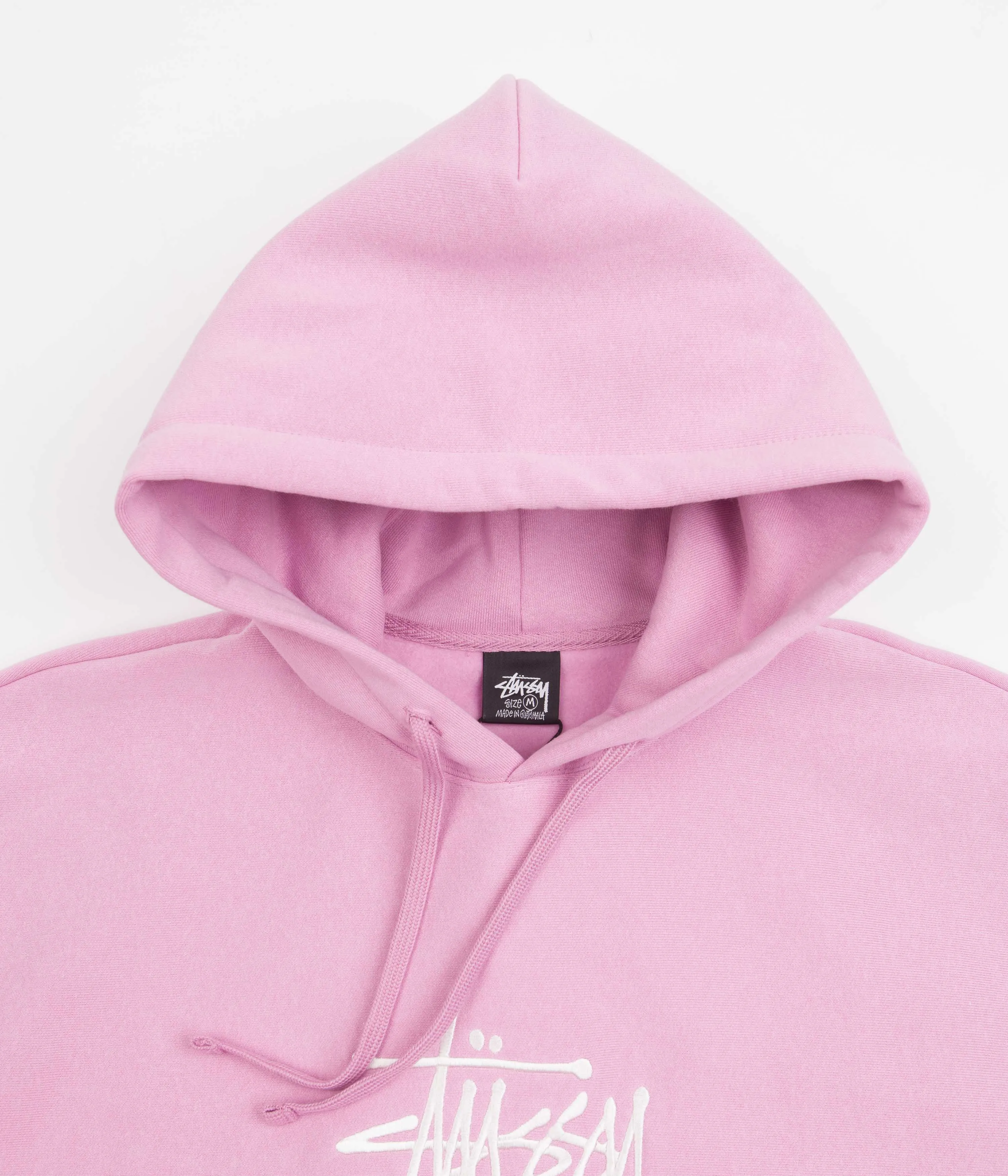 Stussy Basic Applique Hoodie - Pink