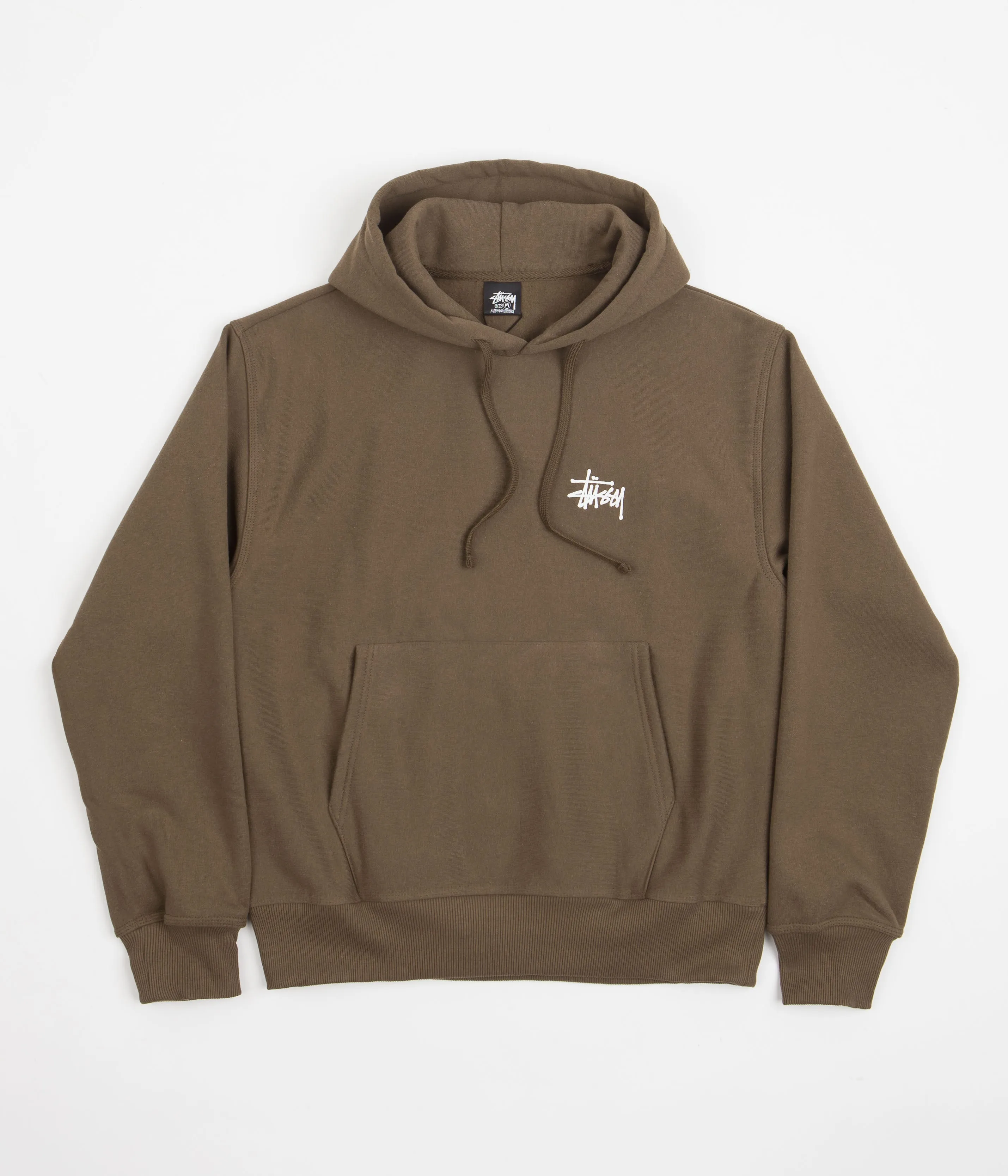 Stussy Basic Stussy Hoodie - Coffee