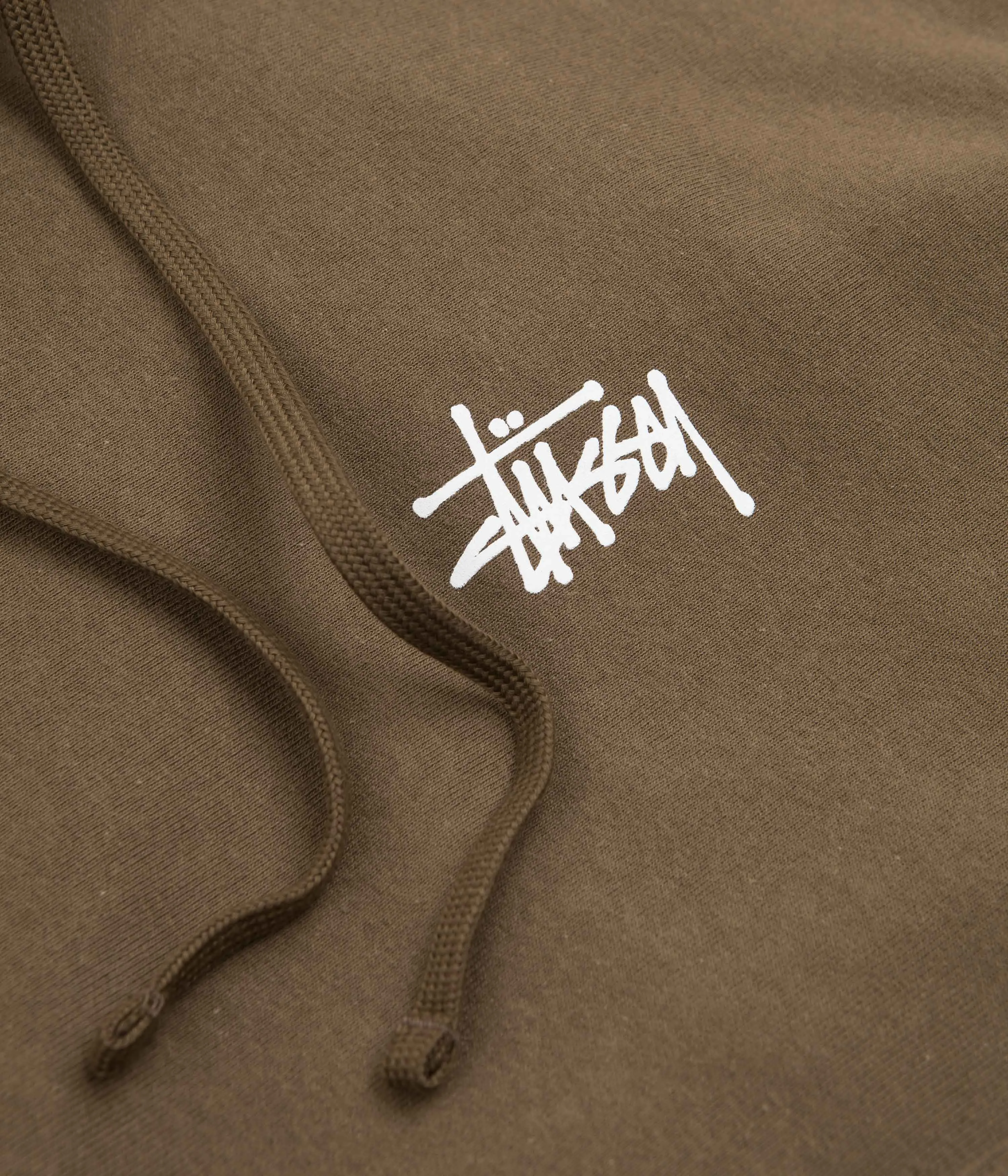 Stussy Basic Stussy Hoodie - Coffee