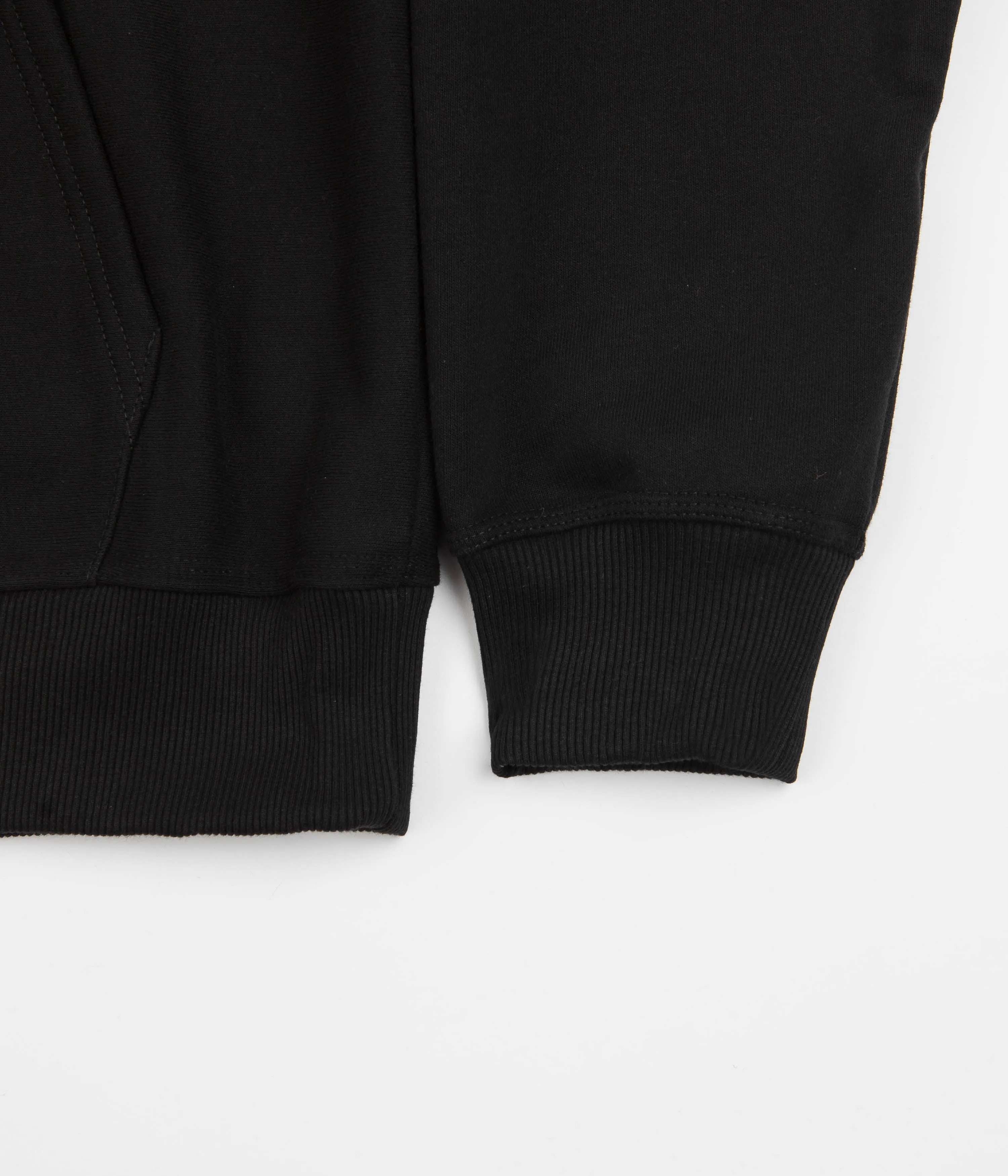 Stussy Big Stock Hoodie - Black