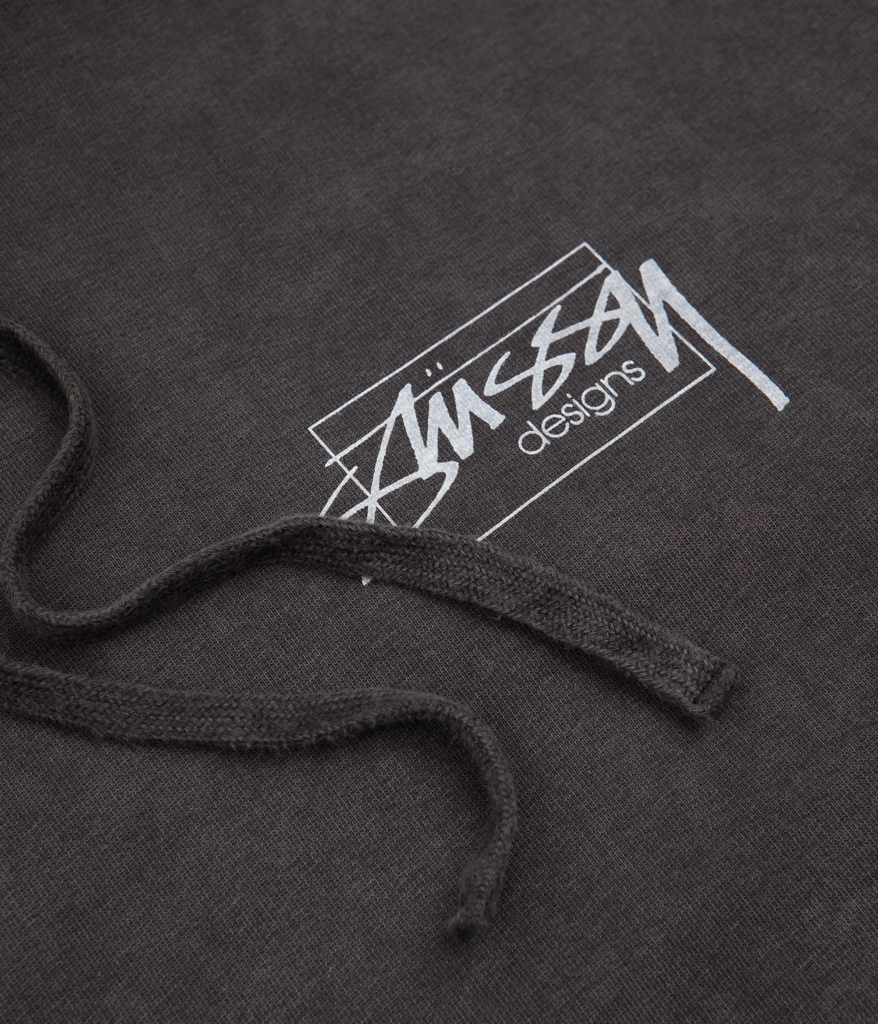 Stussy Dyed Stussy Designs Hoodie - Black