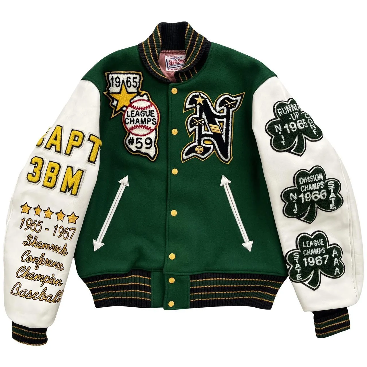 Style Eyes Varsity Jacket