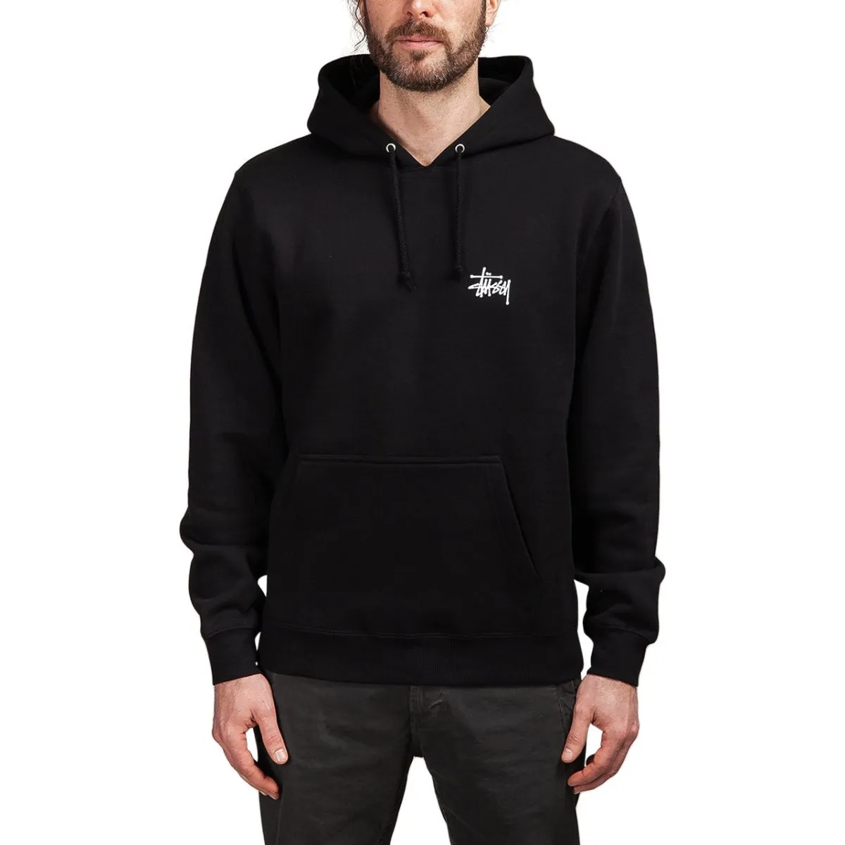 Stüssy Basic Stüssy Hood (Black)