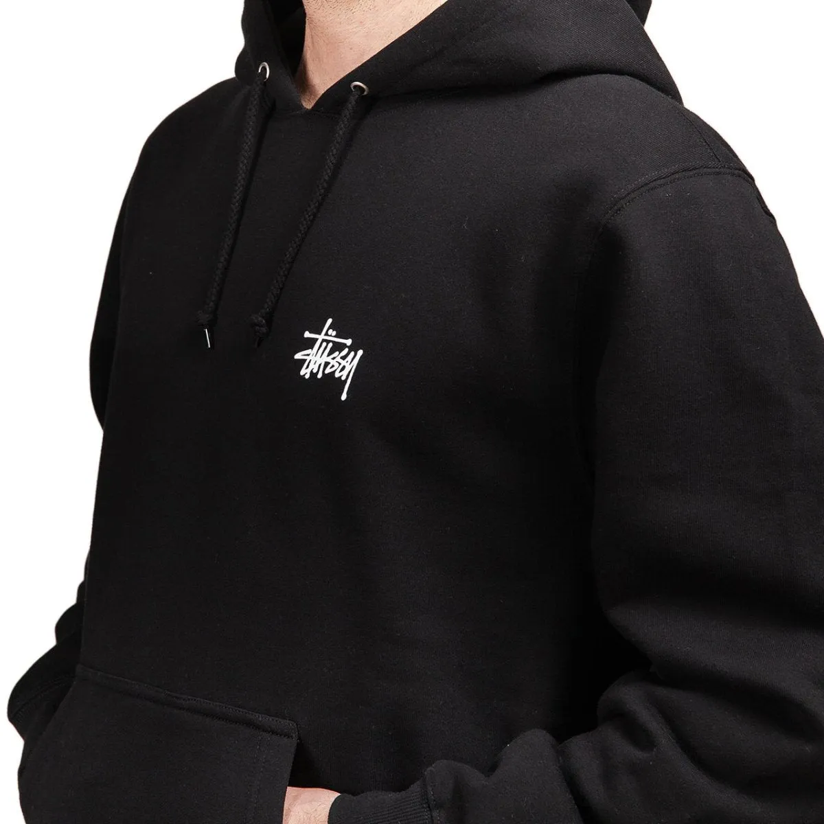 Stüssy Basic Stüssy Hood (Black)