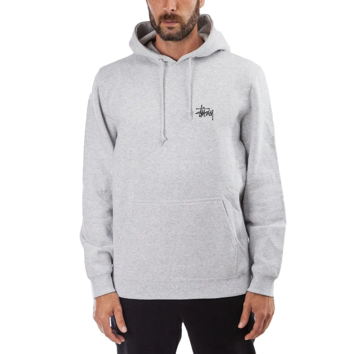 Stüssy Basic Stüssy Hood (Grey)