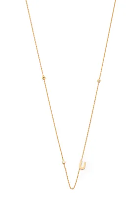 TAI INITIAL NECKLACE - U