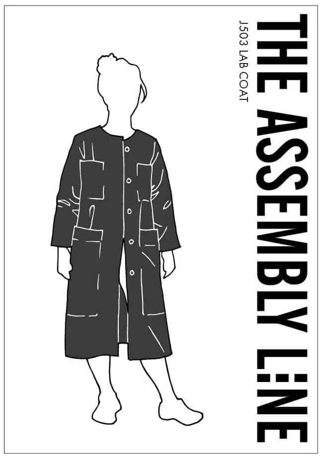 THE ASSEMBLY LINE  Lab Coat Sewing Pattern (XL - 3XL)