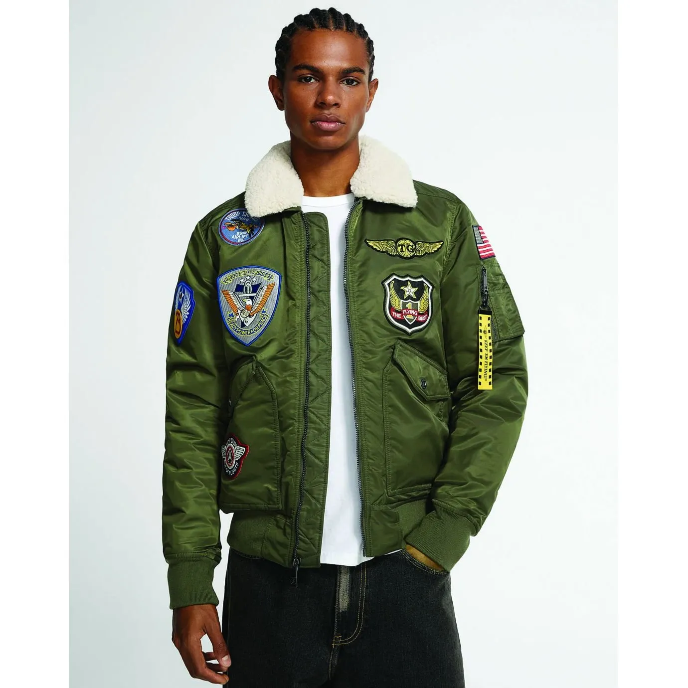 Top Gun Coronado Jacket with Patches