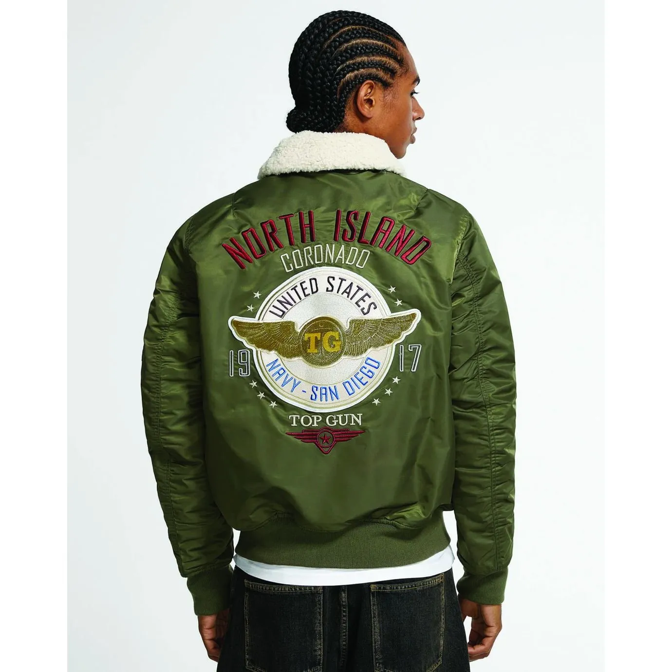 Top Gun Coronado Jacket with Patches