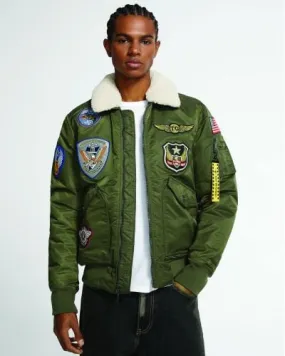 Top Gun Coronado Jacket with Patches