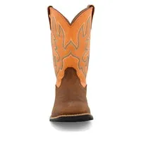 Twisted X Youth Top Hand Tan/Orange