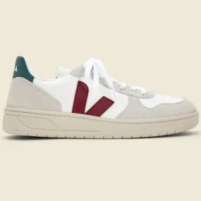 V-10 B-Mesh Sneaker - White/Marsala/Brittany