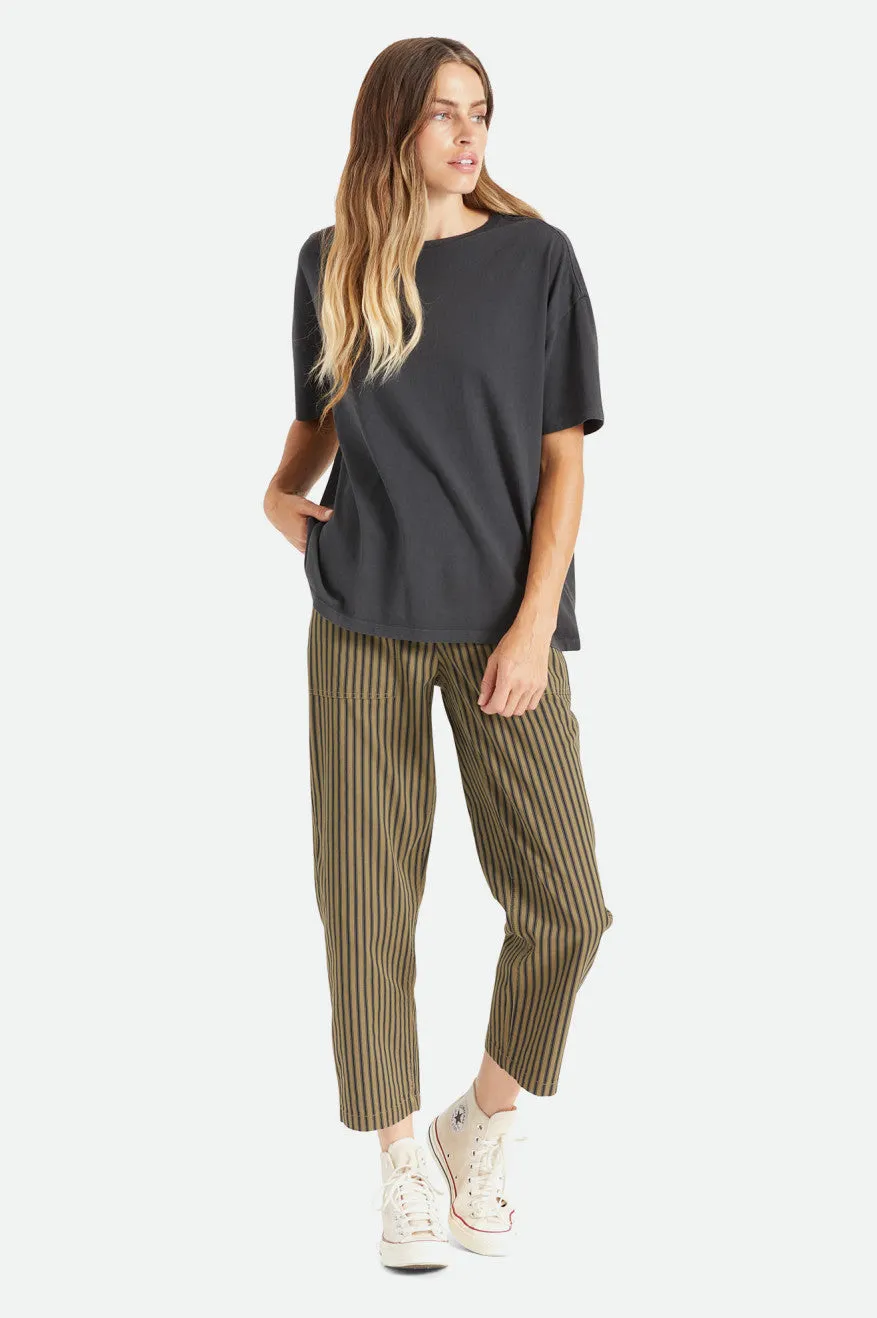 Vancouver Pant - Military Olive Stripe