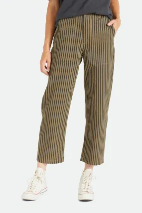 Vancouver Pant - Military Olive Stripe