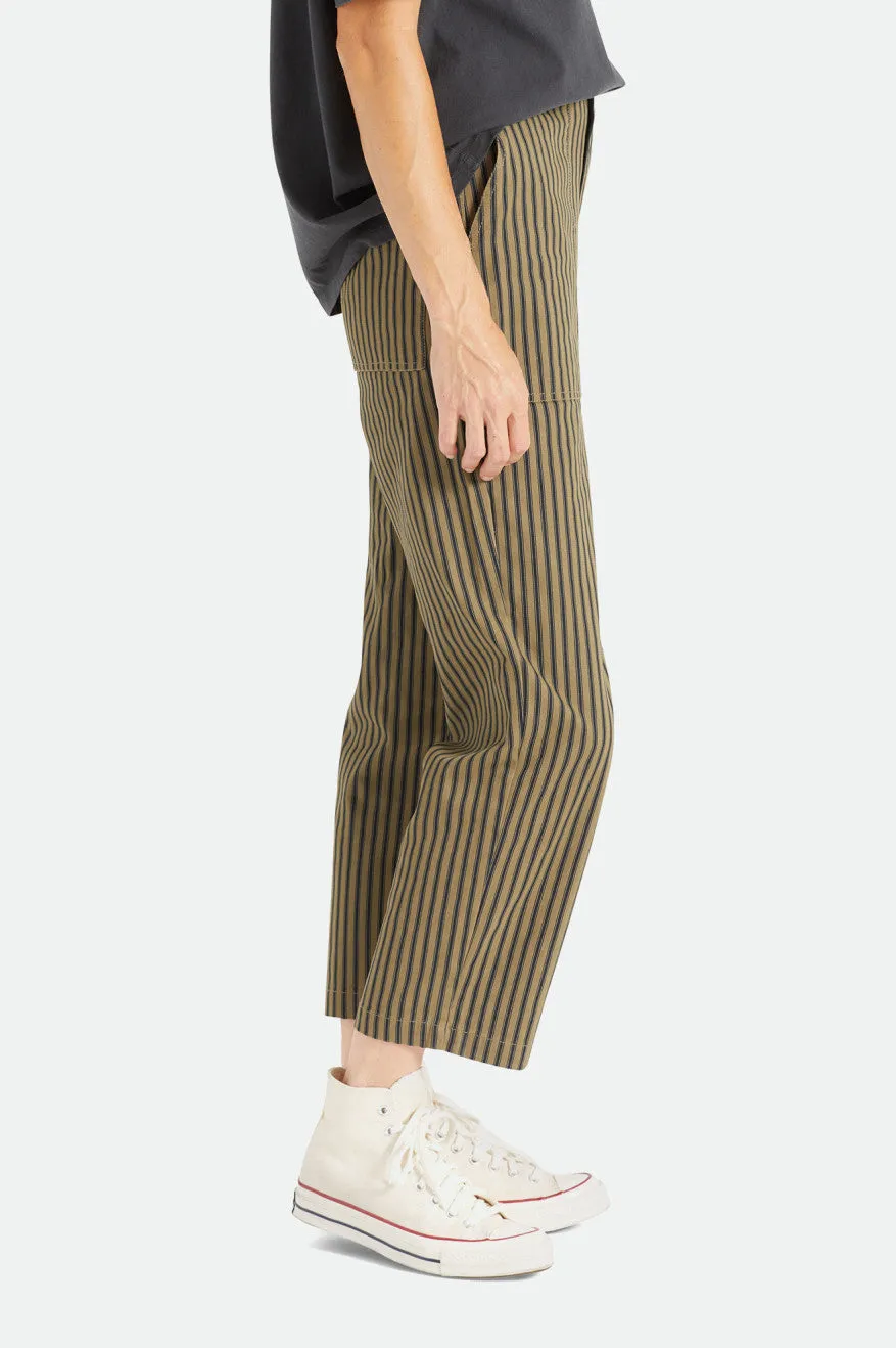 Vancouver Pant - Military Olive Stripe