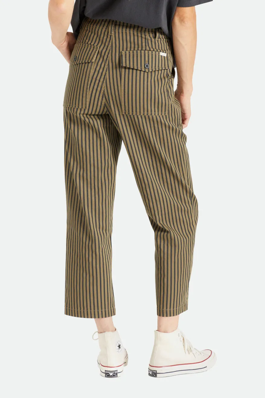 Vancouver Pant - Military Olive Stripe