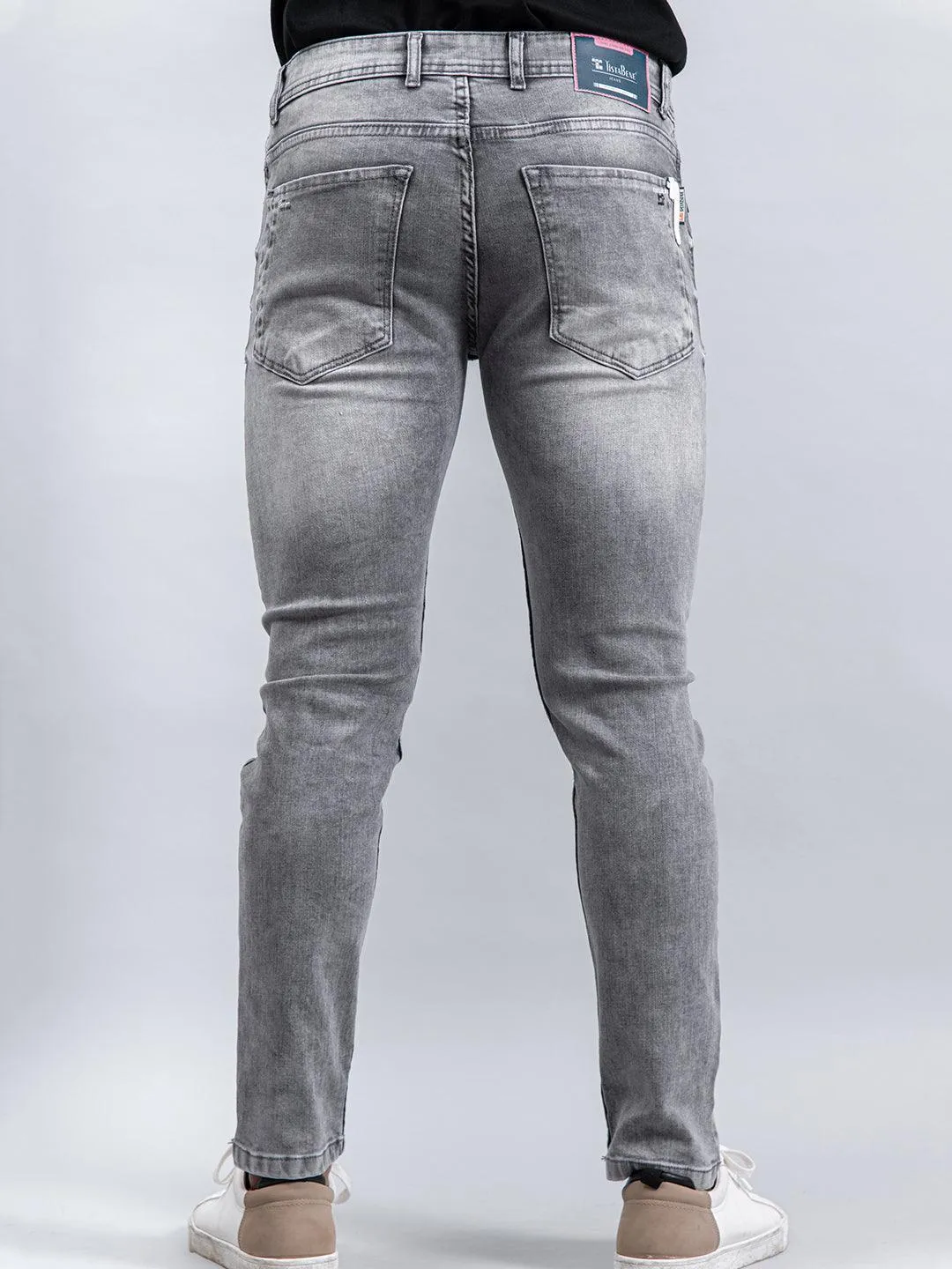 Washed Denim Men's Jeans