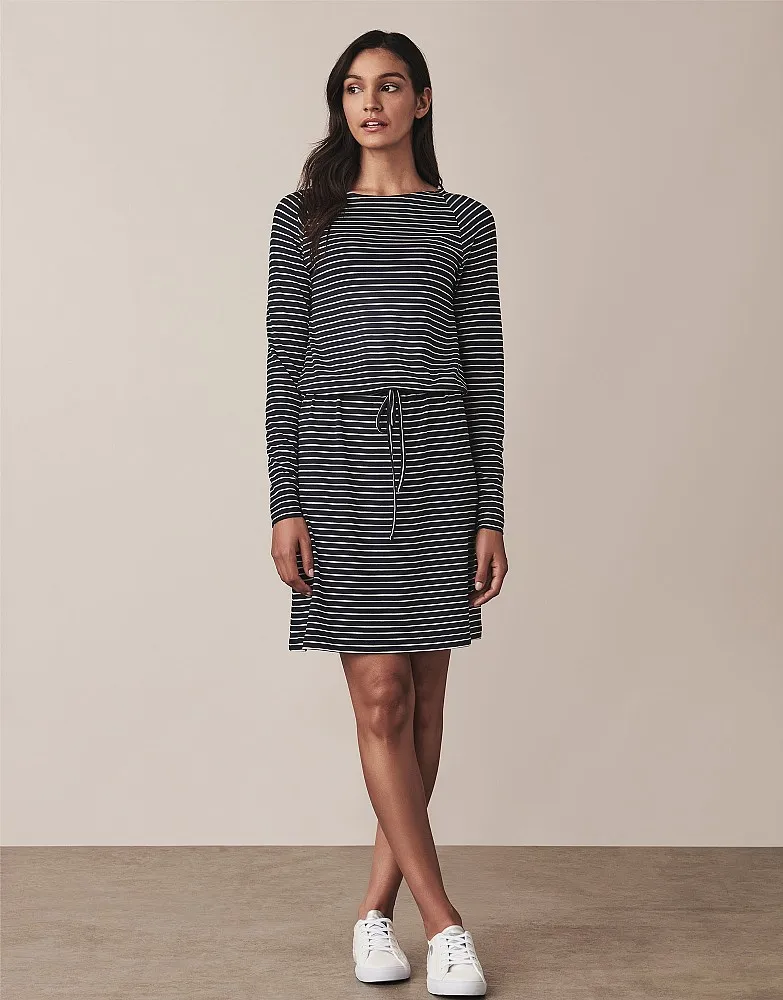 Women's Alum Tie Waist Belted Dress from Crew Clothing Company