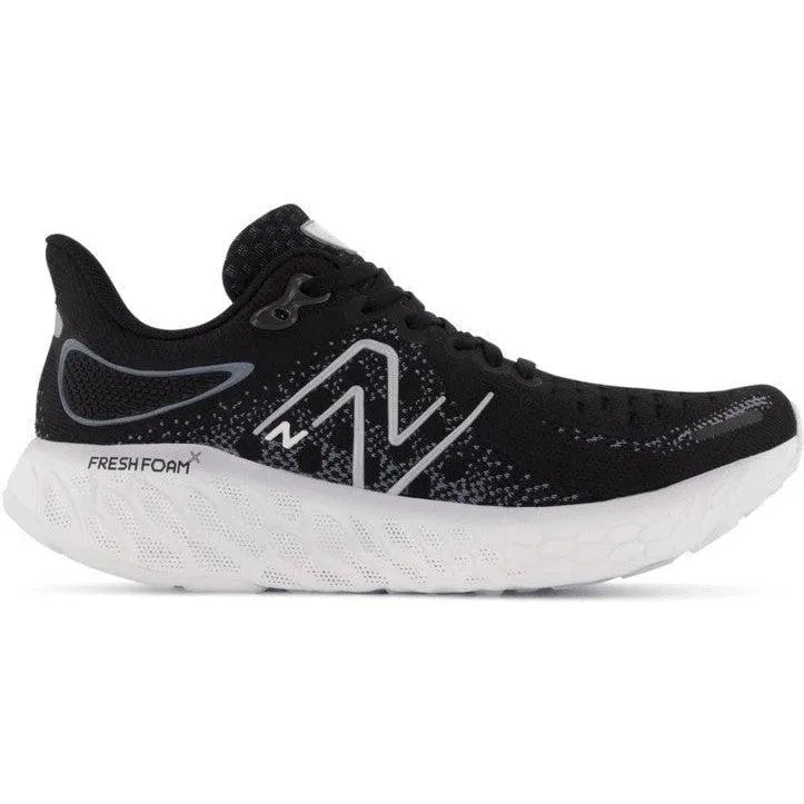 Women's New Balance Fresh Foam X 1080v12, Black/Thunder, 10 B Medium