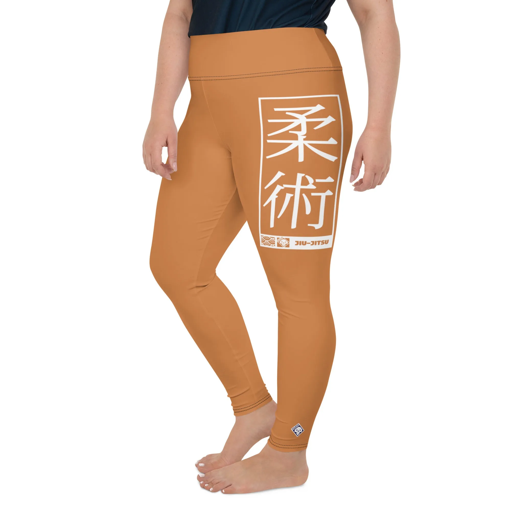 Women's Plus Size Yoga Pants Workout Leggings For Jiu Jitsu 007 - Raw Sienna