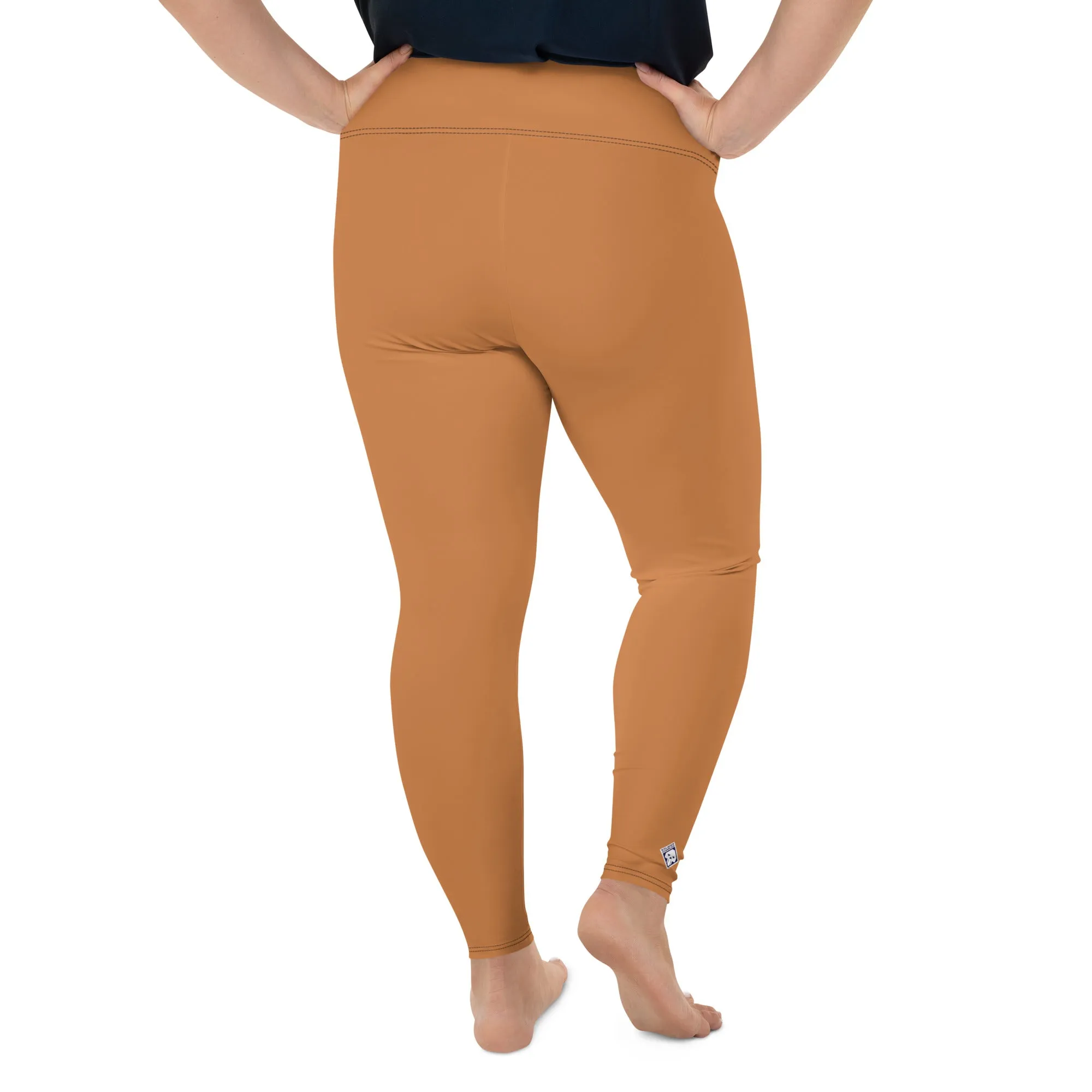 Women's Plus Size Yoga Pants Workout Leggings For Jiu Jitsu 007 - Raw Sienna