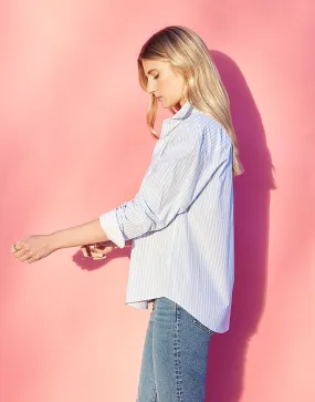 Women's Relaxed Fit Stripe Shirt from Crew Clothing Company