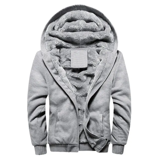 Xituodai NEW Men Hoodies  Autumn Fashion Tracksuit Sweatshirt Men's Winter Collar Cap Long Sleeves zipper Hoody Sports Sweatshir