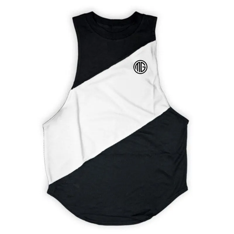 Xituodai New Running Vest Gym Clothing Fitness Tank Top with hooded Mens Bodybuilding Stringers Workout Singlet Sport Sleeveless